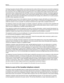 Page 298The Ringer Equivalence Number (REN) is used to determine the number of devices that may be connected to a telephone
line. Excessive RENs on a telephone line may result in the devices not ringing in response to an incoming call. In most
but not all areas, the sum of RENs should not exceed five (5.0). To be certain of the number of devices that may be
connected to a line, as determined by the total RENs, contact your local telephone company. For products approved
after July 23, 2001, the REN for this...