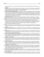 Page 306may not rent, sublicense, or assign the Software Program except to the extent provided in this Software License
Agreement.
7UPGRADES. To Use a Software Program identified as an upgrade, you must first be licensed to the original Software
Program identified by Lexmark as eligible for the upgrade. After upgrading, you may no longer use the original
Software Program that formed the basis for your upgrade eligibility.
8LIMITATION ON REVERSE ENGINEERING. You may not alter, decrypt, reverse engineer, reverse...