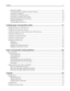 Page 3Using an RJ11 adapter ...................................................................................................................................... 61
Connecting directly to a telephone wall jack in Germany ................................................................................ 64
Connecting to a telephone ............................................................................................................................... 65
Connecting to an answering...