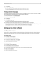 Page 463Touch Reports.
4Touch Menu Settings Page.
The menu settings page prints and the printer returns to the home screen.
Printing a network setup page
If the printer is attached to a network, then print a network setup page to verify the network connection. This page
also provides important information that aids network printing configuration.
1Make sure the printer is on and Ready appears.
2On the home screen, touch .
3Touch Reports.
4Touch Network Setup Page.
The network setup page prints and the printer...