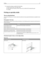 Page 75bCustomize the settings as needed in the Print dialog:
1With a document open, choose File > Print.
2Select a Paper Source option, and then choose the tray loaded with the appropriate paper.
3Click Print.
Printing on specialty media
Tips on using letterhead
Check with the manufacturer or vendor to determine whether the chosen preprinted letterhead is acceptable for laser
printers.
Placing paper in the trays
Page orientation is important when printing on letterhead. Use the following sections to determine...