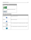 Page 20ButtonFunction
Submit
Saves a value as the new user default setting
Back
Navigates back to the previous screen
Other touch-screen buttons
ButtonFunction
Down arrow
Moves down to the next screen
Up arrow
Moves up to the next screen
Unselected radio button
This is an unselected radio button. The radio button is gray to show it is unselected.
Selected radio button
This is a selected radio button. The radio button is blue to show it is selected.
Learning about the printer20
Downloaded From ManualsPrinter.com...