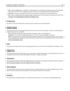 Page 129TIFF—Creates multiple files or a single file. If Multi-page TIFF is turned off in the Settings menu of the Embedded
Web Server, then TIFF saves one page in each file. The file size is usually larger than an equivalent JPEG.
Secure PDF—Creates an encrypted PDF file that protects the file contents from unauthorized access
XPS—Creates a single XPS file with multiple pages, viewable using an Internet Explorer-hosted viewer and the .NET
Framework, or by downloading a third party standalone viewer
Compression...