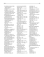 Page 31337 Insufficient memory for Flash
Memory Defragment
operation  230
37 Insufficient memory to collate
job  229
37 Insufficient memory, some
Held Jobs were deleted  230
37 Insufficient memory, some held
jobs will not be restored  230
38 Memory full  230
39 Complex page, some data may
not have printed  230
50 PPDS font error  230
51 Defective flash detected  231
52 Not enough free space in flash
memory for resources  231
53 Unformatted flash
detected  231
54 Network  software
error  231
54 Serial option...