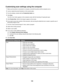 Page 120Customizing scan settings using the computer1 Make sure the printer is connected to a computer, and both the printer and the computer are on.
2 Load an original document facedown on the scanner glass.
3 From the desktop, double-click the  Productivity Suite icon.
4 Click  Scan.
The All-In-One Center appears on the computer screen with the Scanning & Copying tab open.
5 Click  Preview Now . Wait for the image to appear on the screen.
6 If you want to scan only a portion of the document, click and drag the...