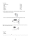 Page 21Country/region•Saudi Arabia
• United Arab Emirates
• Egypt
• Bulgaria
• Czech Republic
• Belgium
• Australia
• South Africa
• Greece•Israel
• Hungary
• Poland
• Romania
• Russia
• Slovenia
• Spain
• Turkey
To connect a telephone, an answering machine, or other telecommunications equipment to the printer:
1 Remove the plug from the back of the printer.
2Connect your telecommunications equipment directly to the EXT port  on the back of the printer.
Note:  Once this plug is removed, any country- or...