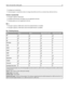 Page 52Envelopes are routed here.
Universal paper is routed here when it is longer than 483 mm (19 in.) or shorter than 148 mm (5.8 in.).
Finisher standard bin
The paper capacity is 500 sheets.
Envelopes and executive‑size paper are not supported in this bin.
Finishing options are not supported in this bin.
Bin 1
The paper capacity is 3000 sheets when the standard finisher is installed.
The paper capacity is 1500 sheets when the booklet finisher is installed.
Bin 1 finishing features...