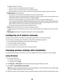 Page 18The light should be in this state:
–When you want to use the printer without a computer
–When you want to set up the printer on your wireless network
–When the printer is set up for an ad hoc network and is broadcasting its wireless network name (SSID)
Blinking orange may indicate that:
–The printer is out of the range of the wireless access point (wireless router).
–The printer is trying to communicate with the wireless access point (wireless router), but the wireless access
point (wireless router) may...