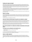 Page 28Finding the signal strength
Wireless devices have built-in antennas that transmit and receive radio signals. The signal strength listed on the
printer network setup page indicates how strongly a transmitted signal is being received. Many factors can affect
the signal strength. One factor is interference from other wireless devices or other devices such as microwave ovens.
Another factor is distance. The farther two wireless devices are from each other, the more likely it is that the
communication signal...