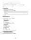 Page 373From the Advanced tab, select N-Up under the Layout drop-down menu.
4Select the number of page images to print on each page.
If you want each page image to be surrounded by a border, then select Print Page Borders.
5Click OK to close any printer software dialogs.
6Click OK or Print.
Using Macintosh
1With a document open, click File Œ Print.
2From the print options pop-up menu, choose Layout.
From the Pages per Sheet pop-up menu, choose the number of page images that you want to print on one
sheet.
From...