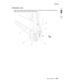 Page 725Repair information 4-291
  5058-030
Go Back Previous
Next
Reinstallation notes:
•Make sure the finisher right carriage belt assembly (G) is inserted into the upper belt clamp (F) as shown.
•Make sure the bin bracket (C) is level to prevent binding.
C
D
EF G
Rear
H 