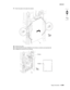 Page 733Repair information 4-299
  5058-030
Go Back Previous
Next
11.Move the plate to the right and outward.
12.Remove the plate.
13.Disconnect the connector P8309 from the finisher controller card assembly (B).
14.Release the harness from the clamps.
ARear
BRearP8309 Clamp 