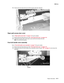 Page 227
Repair information4-11
  5060-4xx
6.Remove the front lower left cover with the paper path door attached.
Paper path access door cover
Go to “Paper path access door” on page 7-3  for part numbers.
1.Remove the front lower left cover. See “Front lower left cover” on page 4-10 .
2.Separate the paper path access door cover and the front lower left cover. 
Note:  Do not lose the spring.
Front left handle cover assembly
Go to “Front left handle cover assembly” on page 7-3  for part number.
1.Remove the front...