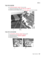 Page 253
Repair information4-37
  5060-4xx
Fuser drive assembly
Go to “Fuser drive assembly” on page 7-10  for part number.
1.Remove the fuser bottom duct. See “Fuser bottom duct” on page 4-36 .
2.Swing lever (A) and disengage VTB shaft.
3.Remove the fuser drive assembly screws (A) type  “323” on page 4-3 and remove the assembly.
Fuser drive card assembly
Go to “Card assembly - fuser drive” on page 7-10  for part number.
1.Remove the rear cover. See “Rear cover” on page 4-16. 
2.Remove the fuser fan. See “Fuser...