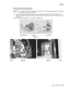 Page 277
Repair information4-61
  5060-4xx
Printhead mechanical alignment
Warning: Do not loosen or remove all printheads at the same time. If all printheads are loosened or removed, 
your reference to readjust will be lost.
1.Install two printhead alignment assemblies, one in the front and another in the rear (see Figure 2 and 
Figure 3), by aligning the locating pin on the printhead alignment bracket (see Figure 1) with the hole in the 
printer frame.
2.Attach the printhead alignment tool with the provided...