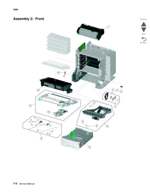 Page 4447-4Service Manual 5026  
Go Back Previous
Next
Assembly 2:  Front
1
23
4
7
11
8
10
12
13
9
A B D
E
C
G
F
F
5
6 