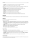 Page 112Te x t / P h o t o—Use when the original document is a mixture of text, graphics, and photos.
Photo—Use when the original document is mostly a photo or an image.
Choose content source from Color Laser,  B l a c k / W h i t e  L a s e r,  I n k j e t ,  P h o to/Film, Magazine, Newspaper, Press,
or Other.
Color Laser—Use when the original document was printed using a color laser printer.
Black/White Laser—Use when the original document was printed using a mono laser printer.
Inkjet—Use when the original...