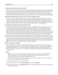 Page 330How does the printer know what color to print?
When a user prints a document, information describing the type and color of each object is sent to the printer.
The color information is passed through color conversion tables that translate the color into the appropriate
amounts of cyan, magenta, yellow, and black toner needed to produce the desired color. The object
information determines the application of color conversion tables. For example, it is possible to apply one
type of color conversion table to...