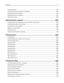 Page 5Storing supplies............................................................................................................................................... 234
Checking the status of parts and supplies............................................................................................... 235
Ordering parts and supplies........................................................................................................................ 235
Replacing parts and...