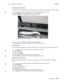 Page 149Diagnostic aids3-27
Lexmark confidential until announce7525xxx
FB Cover closing sensor test
This test verifies the functionality of the FB cover closed sensor. To test this sensor. perform the following steps:
1.In the sensor test menu, press  or   to scroll to the FB Cover closing sensor test.
2.press Select (). Starting Test displays. FB Cover: Closed displays.
3.Lift the flatbed cover, and depress the FB cover actuator (A).
4.FB Cover: Open should display if the sensor is working properly.
5.press...