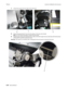 Page 2044-20Service Manual 7525xxxLexmark confidential until announce
7.Unhook the springs (D) from either side of the fuser.
8.Detach the geared belt (E) from the drive pulley on the fuser exit roll shaft.
Note:  Do not remove the pulley or spacer from the shaft.
9.Rotate the top of the fuser toward the front, slide it to the left to align the fuser side frame with the flat areas 
of the shaft (F) and lift to remove the fuser.
Warning:  Be careful to not interfere with or damage the fuser exit sensor to the...