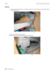 Page 2584-74Service Manual 7525xxxLexmark confidential until announce
AIO link
1.Lift the scanner to the up position. Use a phillips screwdriver to remove the screw (A) securing the AIO link 
to the AIO toner cover.
2.Return the flatbed to the down position.
3.Remove the screw (B) securing the AIO link to the flatbed unit. 
A
B 