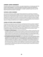 Page 64LEXMARK LICENSE AGREEMENTS
PLEASE READ CAREFULLY: BY USING THIS PRODUCT, YOU AGREE TO BE BOUND BY ALL THE TERMS AND CONDITIONS
OF THESE LICENSE AGREEMENTS. IF YOU DO NOT AGREE WITH THE TERMS OF THESE LICENSE AGREEMENTS,
PROMPTLY RETURN THE PRODUCT UNUSED AND REQUEST A REFUND OF THE AMOUNT YOU PAID. IF YOU ARE
INSTALLING THIS PRODUCT FOR USE BY OTHER PARTIES, YOU AGREE TO INFORM THE USERS THAT USE OF THE
PRODUCT INDICATES ACCEPTANCE OF THESE TERMS.
CARTRIDGE LICENSE AGREEMENT
I agree that the patented...