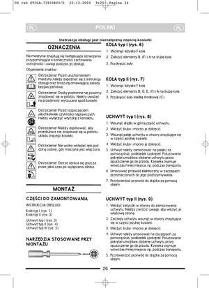 Page 1026
POLSKIPLPL
CG rsb STIGA-71503803/0  22-12-2003  9:25  Pagina 26  