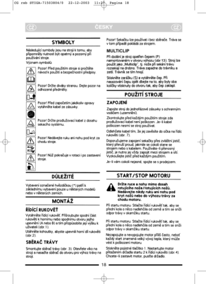 Page 618
ČESKYCZCZ
CG rsb STIGA-71503804/0  22-12-2003  11:27  Pagina 18  