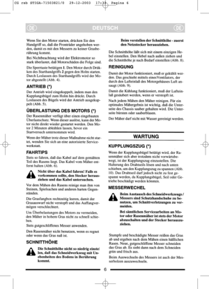 Page 76
DEUTSCHDEDE
CG rsb STIGA-71503821/0  29-12-2003  17:33  Pagina 6  