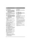 Page 5858
 NORSKNO
6.12 Batteri (27:B)
Syre som kommer i kontakt med øyne 
eller hud forårsaker alvorlige person-
skader. Hvis en kroppsdel kommer i 
kontakt med syre, skal du umiddelbart 
skylle med rikelige mengder vann og 
kontakte lege snarest.
Batteriet er et ventilregulert batteri med 12 V nom-
inell spenning. Batterivæsken trenger ikke og kan 
ikke kontrolleres eller fylles på. Det eneste som 
kreves av vedlikehold er lading, for eksempel etter 
lengre tids oppbevaring.
Batteriet må lades helt opp før...