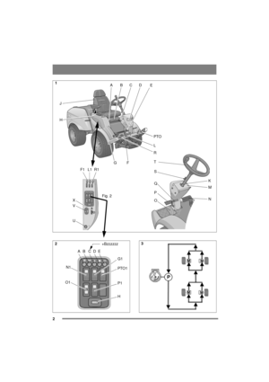 Page 22
F1 L1 R1
X
VFig. 2
ABCD
PTO
L
R
F G H J
U
K
M
N S
Q
P
O T
E
AB C ED
G1
PTO1
P1
H N1
O1+Bzzzzzz
1
23 