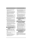 Page 9393
PLPOLSKI
4. Uruchamianie zimnego silnika: przyci¶nij 
porz±dnie rêczn± pompkê benzynow± 
trzykrotnie (rys.12, 13).
Podczas uruchamiania rozgrzanego silnika 
u¿ywanie rêcznej pompki paliwowej nie jest 
potrzebne. Je¿eli silnik przesta³ pracowaæ z 
powodu braku paliwa, zatankuj paliwo i 
przyci¶nij rêczn± pompkê benzynow± 
trzykrotnie.
5. Przesuñ uchwyt wy³±cznika start/stop (G) w 
kierunku uchwytu sterowniczego.
UWAGA! Uchwyt wy³±cznika start/stop (G) 
musi pozostaæ wci¶niêty, gdy¿ uwolnienie go...