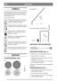 Page 5DEUTSCHDE
SYMBOLE
Folgende Symbole befinden sich an der Maschine,
um den Bediener daran zu erinnern, daß bei der
Benutzung der Maschine Vorsicht und Aufmerk-
samkeit geboten sind.
Die Symbole bedeuten:
Warnung! Vor der Benutzung der Maschi-
ne die Bedienungsanleitung und die Si-
cherheitsvorschriften durchlesen.
Warnung! Zuschauer fernhalten. Auf her-
ausgeschleuderte Gegenstände achtgeben.
Warnung! Bevor mit Reparaturarbeiten
begonnen wird, ist der Stecker aus der
Steckdose zu ziehen.
Warnung! Das...
