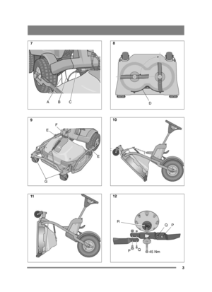 Page 33
A B C
EF
E
G
D
x
P PQ
Q 45 Nm
R
7
9 11 8
10 12 