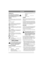 Page 5
ITALIANOIT
GENERALITÀ
Questo simbolo indica AVVERTENZA. 
In caso di inosservanza delle istruzioni 
fornite, è possibile che ne derivino lesio-
ni a persone e/o danni a cose.
SIMBOLI
I seguenti simboli vengono utilizzati sulla macchi-
na per ricordare l’attenzione  con cui la si deve uti-
lizzare.
Significato dei simboli:
Avvertenza!
Prima di utilizzare la macchina leggere at-
tentamente il manual e di istruzioni e il 
manuale della sicurezza.
Avvertenza!
Non infilare le mani o i piedi sotto la pro-...