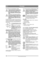 Page 126126
ITALIANOIT
Traduzione delle istruzioni originali
3.4.2.5 Freno di servizio/trazione (1:B5)
Nel caso si presenti la necessità di una 
rapida decelerazione, il pedale deve es-
sere invertito con decisione. NOTA! 
Questa operazione comporta per lope-
ratore lesposizione a forze di grande 
entità.
Non premere mai il pedale quando il 
freno di stazionamento è attivato. Que-
sta operazione sottop one il freno di sta-
zionamento a una so llecitazione non 
comune andando a ridurre la sua dura-
ta di vita....
