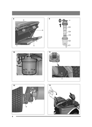 Page 44
V
W
0 1
C3
C4
C2
C1
C5
Ass
Dis
U
Q
R
S
T
8
10 12 9
11 13 