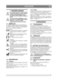 Page 9191
PORTUGUÊSPT
1 NOÇÕES GERAIS
Este símbolo significa AVISO. Poderão 
resultar ferimentos e/ou danos graves 
em pessoas e propriedade se as in-
struções não forem seguidas cuidadosa-
mente.
Estas instruções de utilização e a bro-
chura anexa INSTRUÇÕES DE SEG-
URANÇA deverão ser lidas 
minuciosamente antes do arranque.
1.1 SÍMBOLOS
Os seguintes símbolos aparecem na máquina. A 
sua função é lembrar-lhe dos cuidados e atenções 
necessários durante a utilização e a manutenção.
Isto é o que os símbolos...