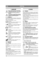Page 138138
ČEŠTINACS
1 OBECN Ě
Tento symbol znamená VÝSTRAHU. 
Nedodržení pokyn ů m ůže vést k vážné-
mu zran ění osob nebo k poškození 
majetku.
Než spustíte stroj, p řeč tě te si pozorn ě 
tento návod k použití a p řiložený leták 
„BEZPE ČNOSTNÍ POKYNY“.
1.1 SYMBOLYNa stroji jsou umíst ěny následující symboly. Infor-
mují vás, kdy je p ři jeho používání a údržb ě t řeba 
dbát zvýšené opatrnosti.
Symboly mají následující význam:
Výstraha!
Před použitím za řízení si p ře čtě te návod k 
obsluze a bezpe čnostní...