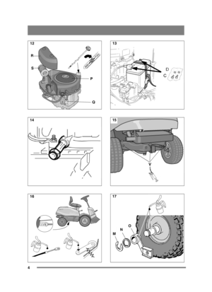 Page 44
Q
P
R
S
VV
N
M O
12
14 16 13
15 17 