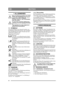 Page 4242
DEUTSCHDE
1 ALLGEMEINES
Dieses Symbol kennzeichnet eine WAR-
NUNG. Ein Nichtbefolgen der Anwei-
sungen kann schwerwiegende 
Personen- und bzw. oder Sachschäden 
nach sich ziehen.
Vor dem Start sind diese Bedienungs-
anleitung sowie die beigefügte Broschü-
re 
“SICHERHEITSVORSCHRIFTEN 
aufmerksam durchzulesen.
1.1 SYMBOLEAm Gerät befinden sich folgende Symbole, um 
den Bediener darauf hinzuweisen, dass bei Benut-
zung und Wartung des Geräts Vorsicht und Auf-
merksamkeit geboten sind.
Bedeutung der...