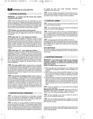Page 1323
NORMES D’UTILISATION
REMARQUE – La machine peut être fournie avec certains
composants déjà montés.
Écarter les deux demi-valves de l’interrupteur de com-
mande (1), de façon à introduire les quatre têtons de fixage dans
les trous prédisposés au côté droit de la partie supérieure du gui-
don (2). Fixer l’interrupteur de commande (1) sur la partie supé-
rieure du guidon (2) à l’aide des vis fournies (3), en vérifiant qu’el-
les se vissent correctement dans les deux têtons externes.
Modèles avec...