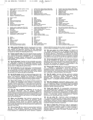 Page 75
1 1.
.
ìÓ‚ÂÌ¸ ¯ÛÏ‡ ÔÓ ‰ËÂÍÚË‚Â 2000/14/CE
2 2.
.
å‡ÍËÓ‚Í‡ ÒÓÓÚ‚ÂÚÒÚ‚Ëﬂ ÔÓ ‰ËÂÍÚË‚Â
98/37/CEE
3 3.
.
ÉÓ‰ ‚˚ÔÛÒÍ‡
4 4.
.
íËÔ „‡ÁÓÌÓÍÓÒËÎÍË
5 5.
.
á‡‚Ó‰ÒÍÓÈ ÌÓÏÂ
6 6.
.
ç‡ËÏÂÌÓ‚‡ÌËÂ Ë ‡‰ÂÒ ËÁ„ÓÚÓ‚ËÚÂÎﬂ
7 7.
.
ç‡ÔﬂÊÂÌËÂ Ë ˜‡ÒÚÓÚ‡ ÔËÚ‡ÌËﬂ
1 11
1.
.
ò‡ÒÒË
1 12
2.
.
Ñ‚Ë„‡ÚÂÎ¸
1 13
3.
.
çÓÊ
1 14
4.
.
á‡˘ËÚ‡ ÓÚ Í‡ÏÌÂÈ
1 15
5.
.
ë·ÓÌ˚È ÏÂ¯ÓÍ
1 16
6.
.
êÛÍÓﬂÚÍ‡
1 17
7.
.
Ç˚ÍÎ˛˜‡ÚÂÎ¸
1 18
8.
.
KÂÔÎÂÌËÂ ˝ÎÂÍÚË˜ÂÒÍÓ„Ó Í‡·ÂÎﬂ
1 19
9.
.
ê˚˜‡„ ÒˆÂÔÎÂÌËﬂ Úﬂ„Ó‚Ó„Ó ‡„Â„‡Ú‡1.Garantovaná hladina akustického...