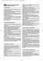 Page 3230
NORMAS DE SEGURANÇAA OBSERVAR ESCRUPULOSAMENTE
1) Ler atentamente as instruções. Familiarizar-se com os con-
troles e com a utilização correcta da relvadeira. Aprender a
parar rapidamente o motor.
2) Utilizar a relvadeira exclusivamente para a finalidade à qual
se destina, isto é, cortar a relva. Qualquer outro uso pode vir a
ser perigoso e causar danos à máquina.
3) Nunca permitir que a relvadeira seja usada por crianças ou
por pessoas que não tenham a necessária familiaridade com
as instruções. As...