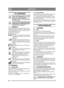 Page 3838
DEUTSCHDE
1 ALLGEMEINES
Dieses Symbol kennzeichnet eine WAR-
NUNG. Ein Nichtbefolgen der Anwei-
sungen kann schwerwiegende 
Personen- und bzw. oder Sachschäden 
nach sich ziehen.
Vor dem Start sind diese Bedienungsan-
leitung sowie die beigefügte Broschüre 
“SICHERHEITSVORSCHRIFTEN 
aufmerksam durchzulesen.
1.1 SYMBOLEAm Gerät befinden sich folgende Symbole, um 
den Bediener darauf hinzuweisen, dass bei Benut-
zung und Wartung des Geräts Vorsicht und Auf-
merksamkeit geboten sind.
Bedeutung der...