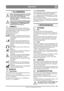 Page 3939
DEUTSCHDE
Übersetzung der Originalbetriebsanleitung
1 ALLGEMEINES
Dieses Symbol kennzeichnet eine WAR-
NUNG. Ein Nichtbefolgen der Anwei-
sungen kann schwerwiegende 
Personen- und bzw. oder Sachschäden 
nach sich ziehen.
Vor dem Start sind diese Bedienungsan-
leitung sowie die beigefügte Broschüre 
“SICHERHEITSVORSCHRIFTEN 
aufmerksam durchzulesen.
1.1 SYMBOLEAm Gerät befinden sich folgende Symbole, um 
den Bediener darauf hinzuweisen, dass bei Benut-
zung und Wartung des Geräts Vorsicht und Auf-...