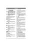 Page 3838
DEUTSCHDE
1 ALLGEMEINES
Dieses Symbol kennzeichnet eine WAR-
NUNG. Ein Nichtbefolgen der Anweis-
ungen kann schwerwiegende Personen- 
und bzw. oder Sachschäden nach sich 
ziehen.
Vor dem Start sind diese Bedienungsan-
leitung sowie die beigefügte Broschüre 
“SICHERHEITSVORSCHRIFTEN 
aufmerksam durchzulesen.
1.1 SYMBOLEAm Gerät befinden sich folgende Symbole, um 
den Bediener darauf hinzuweisen, dass bei Benut-
zung und Wartung des Geräts Vorsicht und 
Aufmerksamkeit geboten sind.
Bedeutung der...