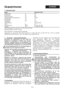 Page 23
DK-1
1. Tekniske data
Model                                                                        \
                                           XR 500 (RT 40CT)
Netspænding V~ 230
Netfrekvens Hz 50
Nominelt forbrug W 500
Omdrejningstal uden Belastning min
-110.000
Skærebredde c m 30
Snortykkelse mm 1,4
Snorlængde m 2 X 5
Trådfremføring Fuldautomatik
Vægt kg 2,3
Lydtryksniveau dB (A) 82  (efter EN 786)
Vibration m/s20,6 (efter EN 786)
Interferensdæmpning i henhold til  EN 55014 og EN 61000....