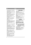 Page 412
DANSKDA
• Kontroller regelmæssigt bremsernes funktion. 
Det er vigtigt, at bremserne vedligeholdes og 
repareres efter behov. 
• Lad aldrig maskinen stå med benzin i tanken i 
bygninger, hvor dampene kan komme i kontakt 
med åben ild eller gnister.
• Sørg for, at motoren er afkølet, inden maskinen 
stilles ind i en bygning.
• For at mindske risikoen for brand skal motor, 
støjdæmper, batteri og benzintank holdes rene 
for græs, løv og overskydende olie.
• Kontroller ofte, om der er opstået slid eller...